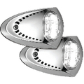 Attwood Marine Attwood 6522SS7 Stainless LED Docking Lights, 2.8" x 4.5", PK2 6522SS7